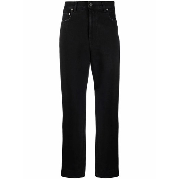 Golden Goose Logo-Patch Straight-Leg Trousers - NWT - Picture 1 of 6